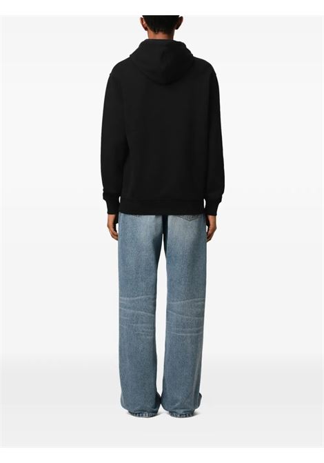 felpa adc uomo nera AMI PARIS | BFUSW235.730001